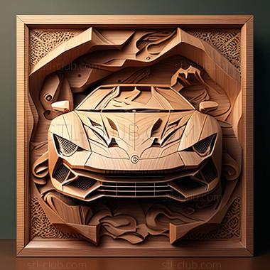 3D мадэль Lamborghini 291 (STL)